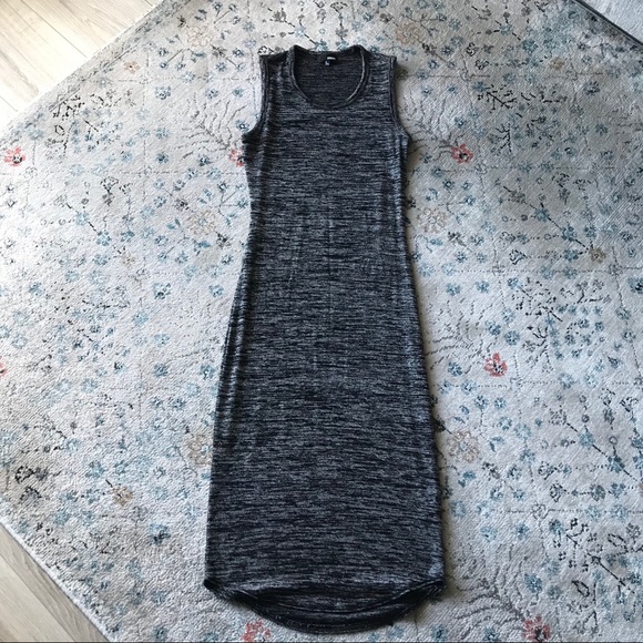 Aritizia Wilfred Free BRUNI Dress Heather Black - Picture 3 of 7